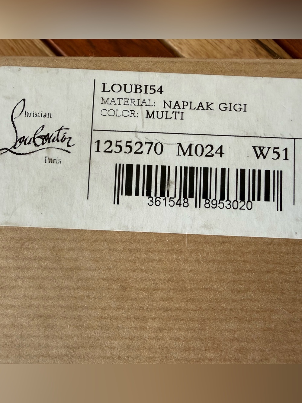 Christian Louboutin LOUBI54 Card Wallet-NWT - Picture 11 of 11